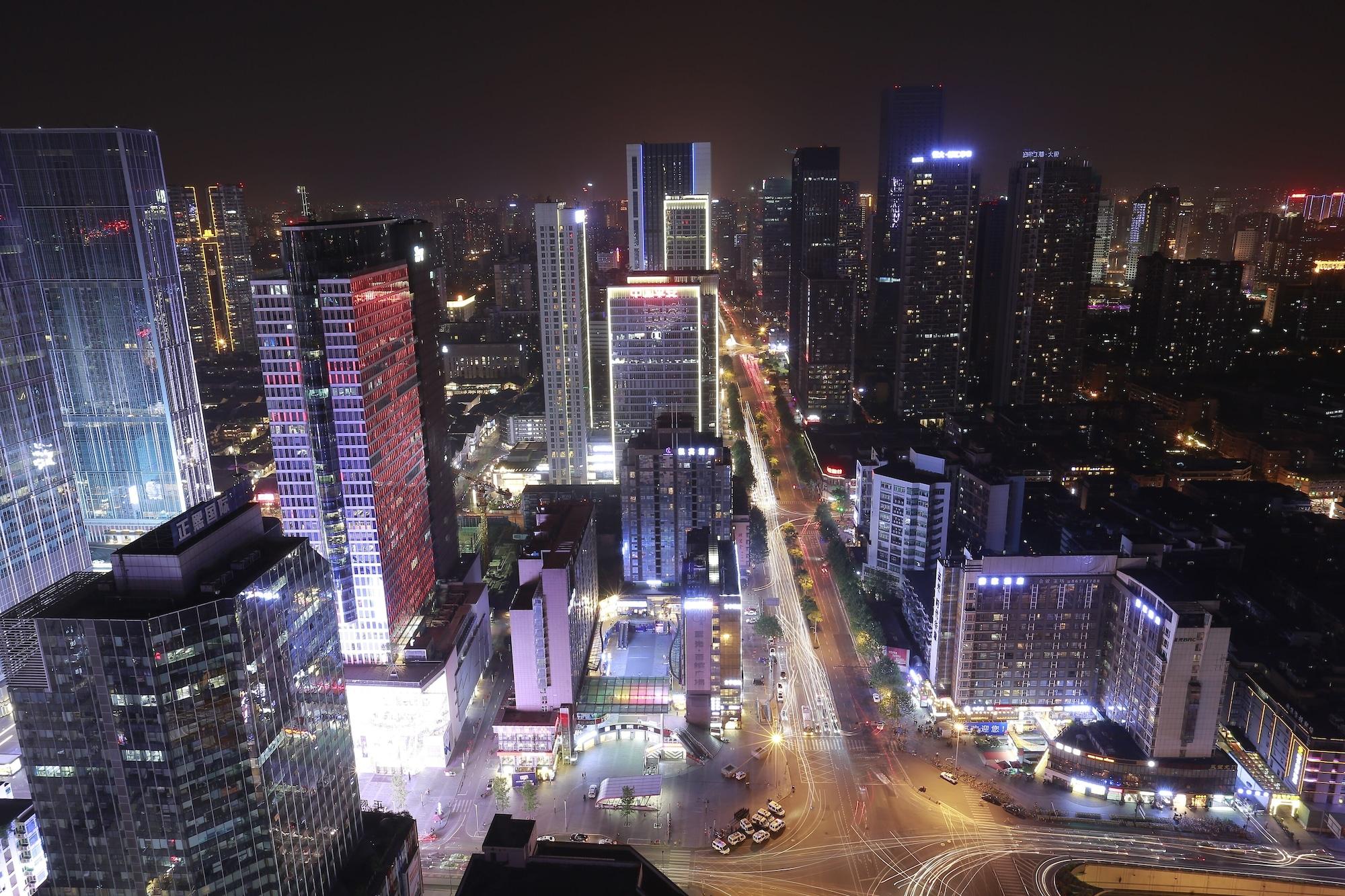 Grand Hyatt Chengdu Hotel Kültér fotó